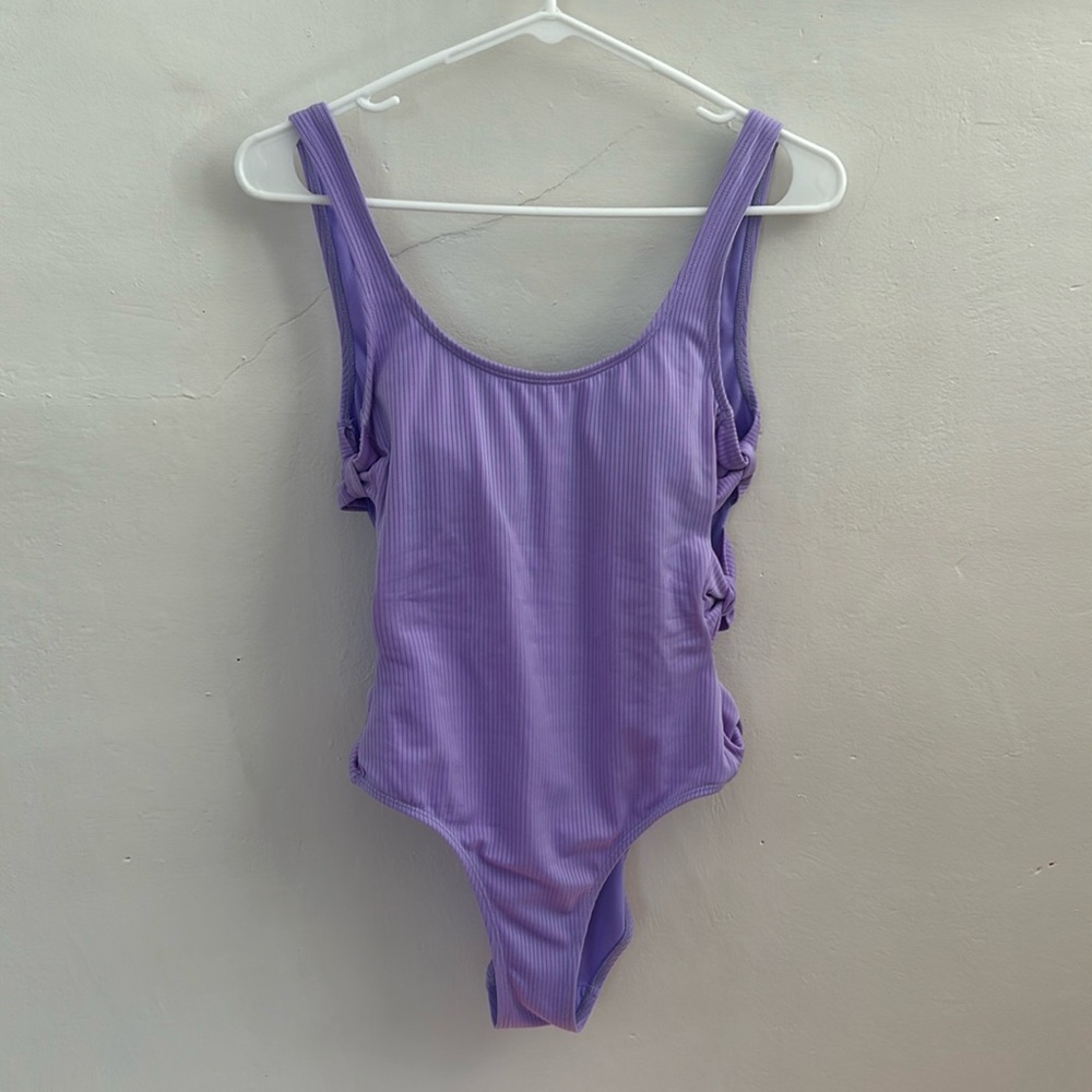 No Boundaries light purple One piece swimsuit